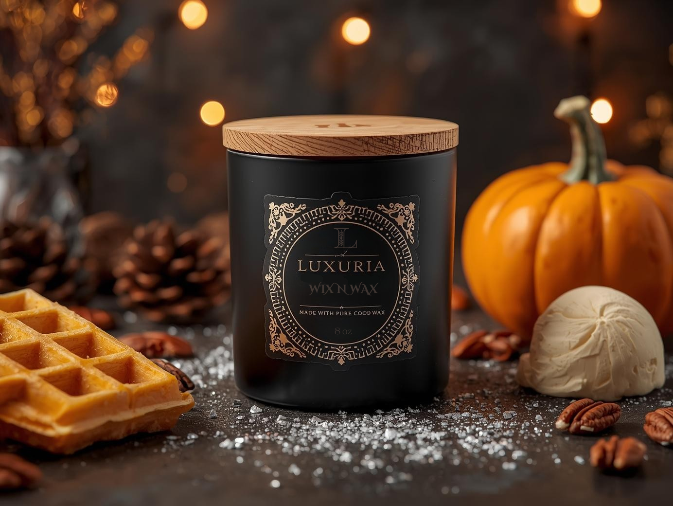 Pumspice Waffle Brule